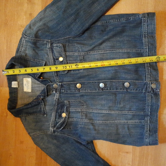 Sz XL J. Crew stone washed denim jacket - Picture 4 of 5
